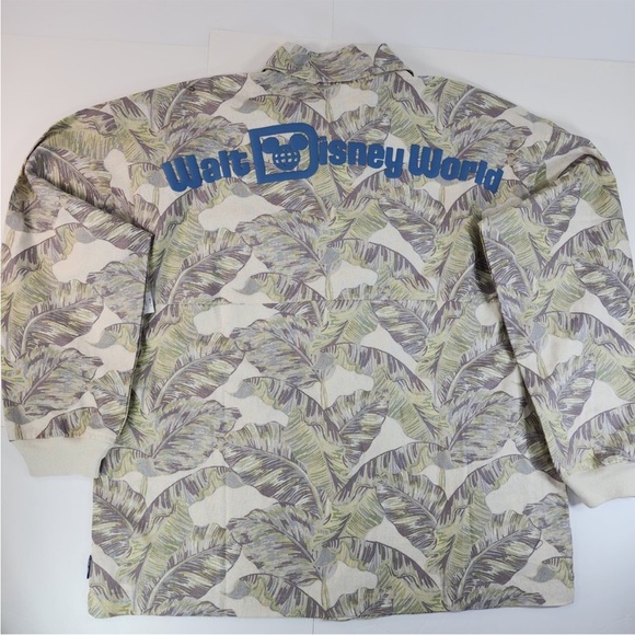 Disney Tropical Spirit Jersey Button Up - Small - Picture 5 of 7